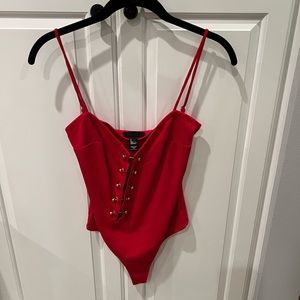 Red Bodysuit